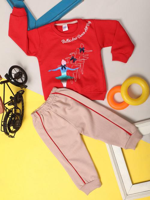 kids wool blend full lenght twin set - 20687843 - Very Small Image - 1