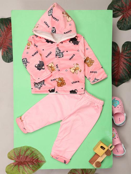 kids wool blend full lenght twin set - 20687908 - Very Small Image - 1