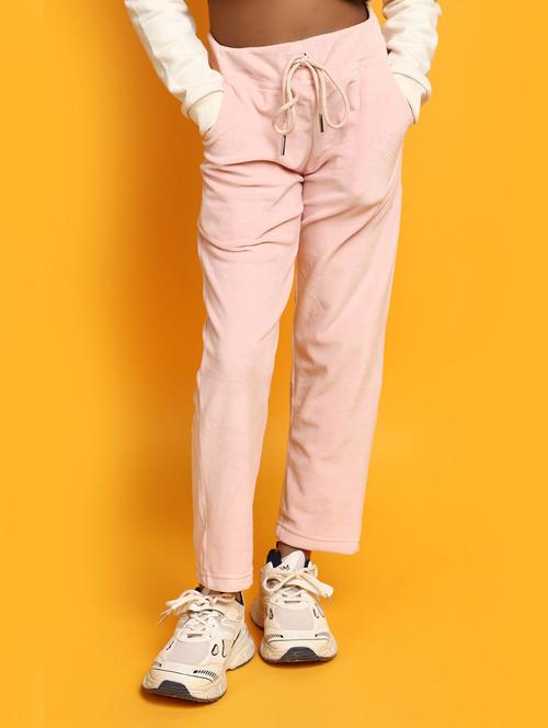 kids solid mid rise trouser - 20688038 - Very Small Image - 1