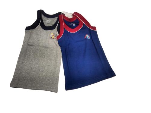 assorted 1 x rib vest - 20697849 - Very Small Image - 1