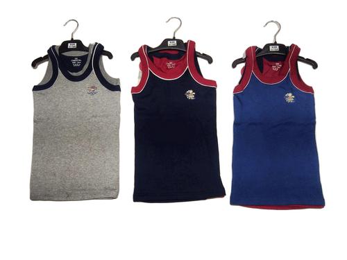 assorted 1 x rib vest - 20697851 - Very Small Image - 1
