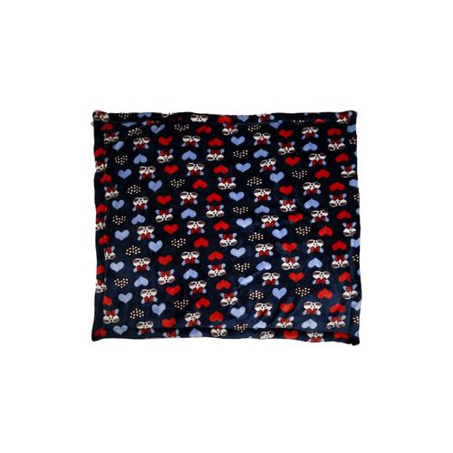 navy blue shearing blanket - 20698998 - Very Small Image - 1