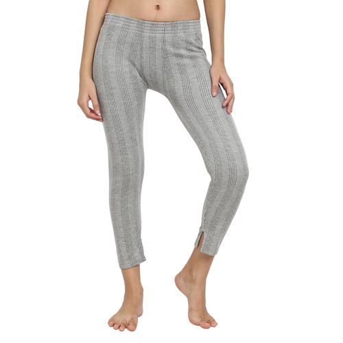 grey melange poly cotton thermals & inner wear - 20699569 - Very Small Image - 1