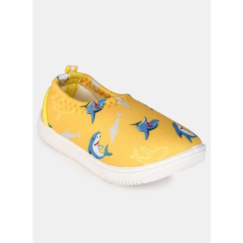yellow textile casual shoes - 20699750 - Very Small Image - 1