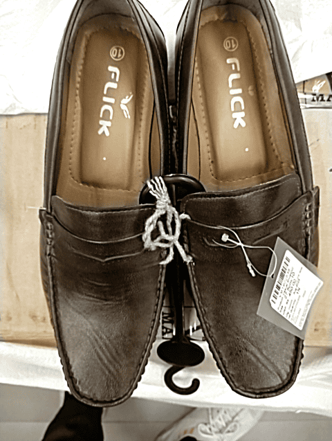 tan pu (polyurethane) shoes - 20699918 - Very Small Image - 1