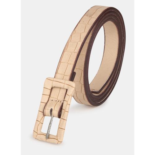 cream pu (polyurethane) belt - 20700874 - Very Small Image - 1