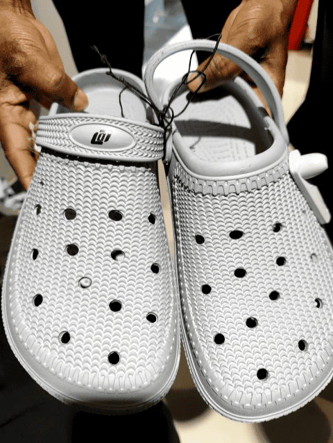 grey pu (polyurethane) sandals - 20701237 - Very Small Image - 1