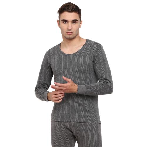 charcoal melange poly cotton thermal set - 20701683 - Very Small Image - 1