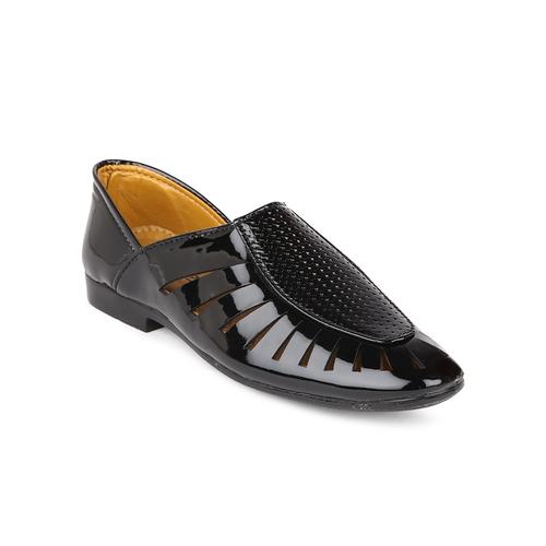black synthetic casual shoes - 20702300 - Very Small Image - 1