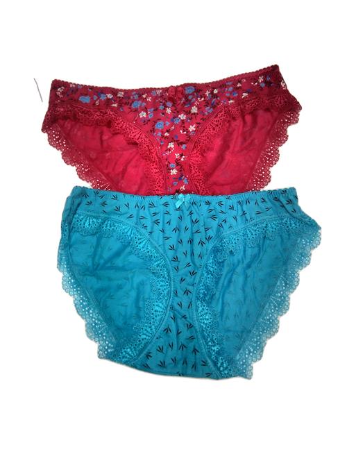 assorted single jersey panty - 20703493 - Very Small Image - 1