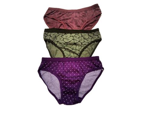 assorted single jersey panty - 20703584 - Very Small Image - 1