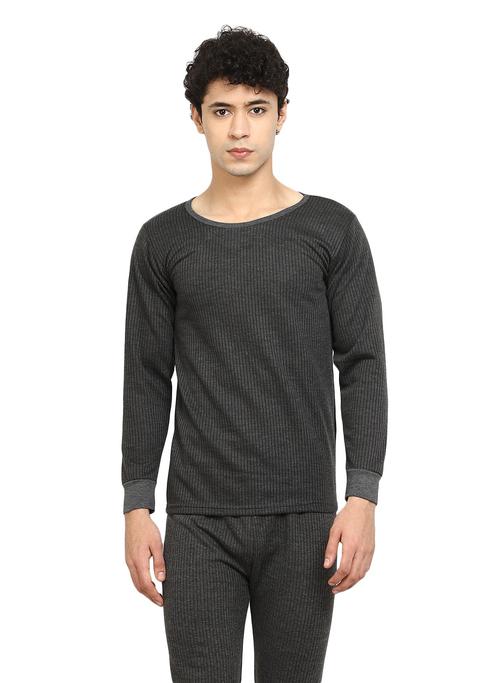 charcoal melange poly cotton thermal set - 20705956 - Very Small Image - 1