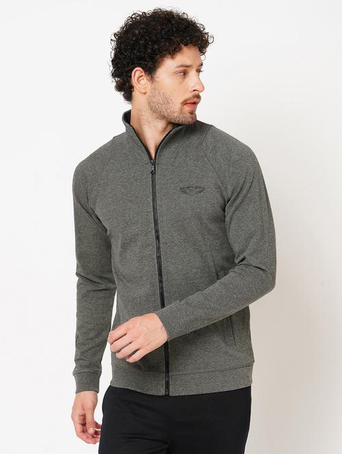 men long sleeved solid sweatshirt - 20706938 - Very Small Image - 1