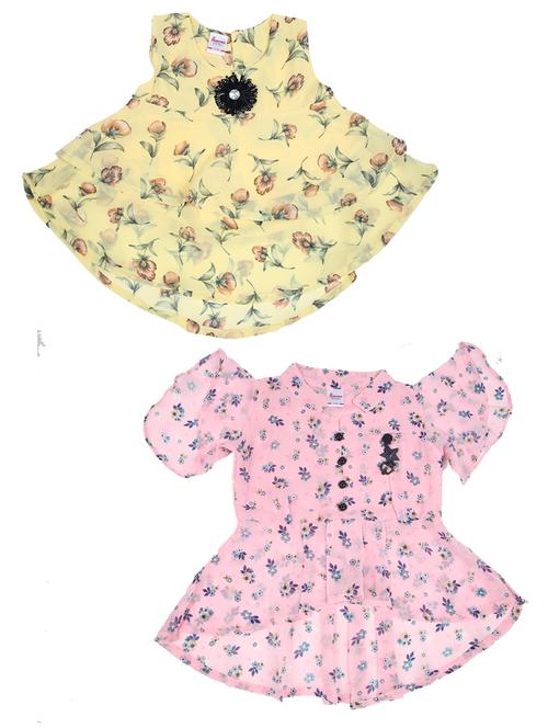 pack of 2 multi coloured printed top - 20707957 - Very Small Image - 1