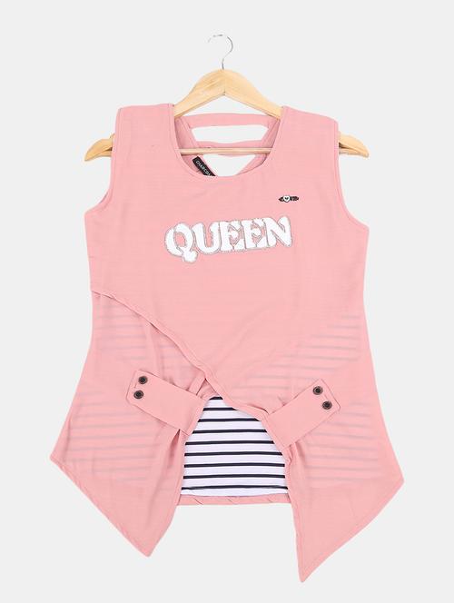pink cotton regular top - 20709341 - Very Small Image - 1