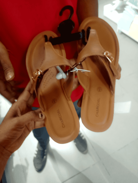 tan pu (polyurethane) flip flops - 20716126 - Very Small Image - 1