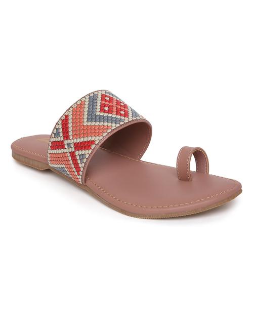 pink toe separator sandal - 20717238 - Very Small Image - 1