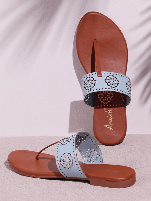 blue slip on sandal - 20717246 - Very Small Image - 1