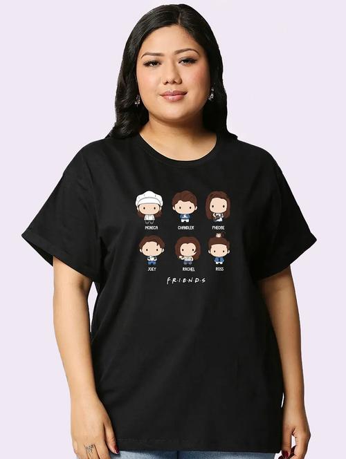 women graphic printed regular t-shirt - 20720948 - Very Small Image - 1