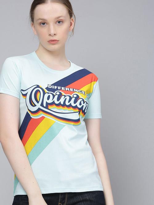 ai aqua cotton regular t-shirt - 20721160 - Very Small Image - 1