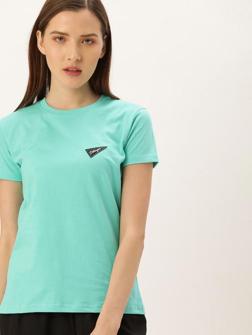 green cotton plain tshirt - 20721468 - Very Small Image - 1
