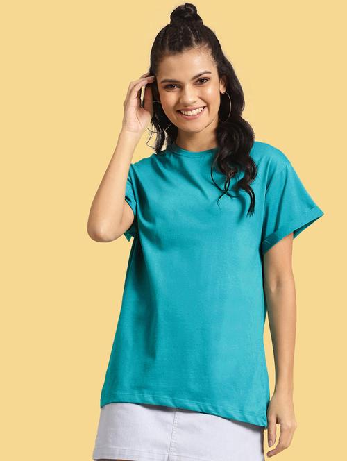 women round neck short sleeve t-shirt - 20722682 - Very Small Image - 1