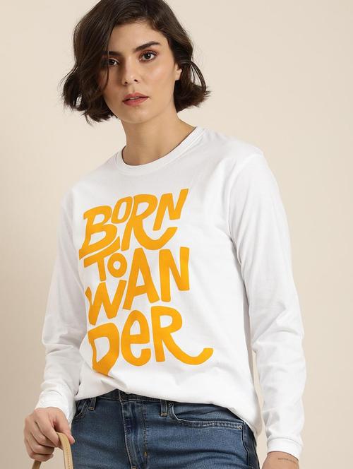 women round neck long sleeve t-shirt - 20722818 - Very Small Image - 1