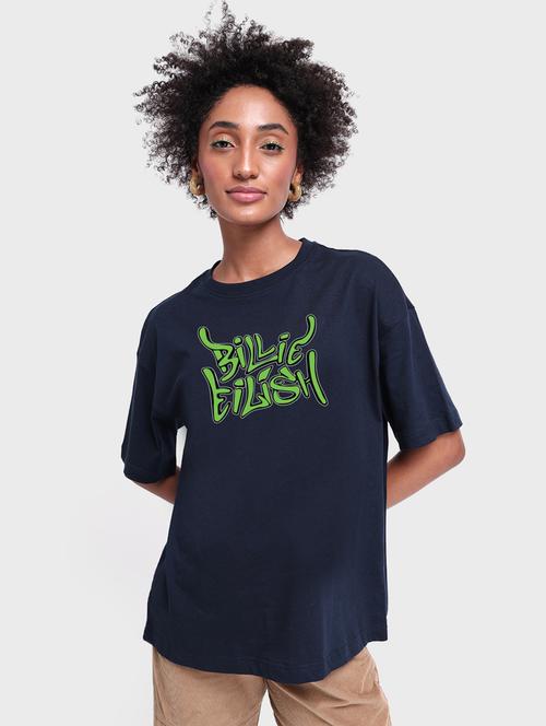 women round neck back print t-shirt - 20723161 - Very Small Image - 1