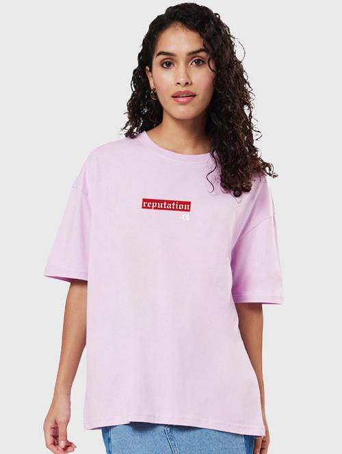 women round neck back print t-shirt - 20723343 - Very Small Image - 1