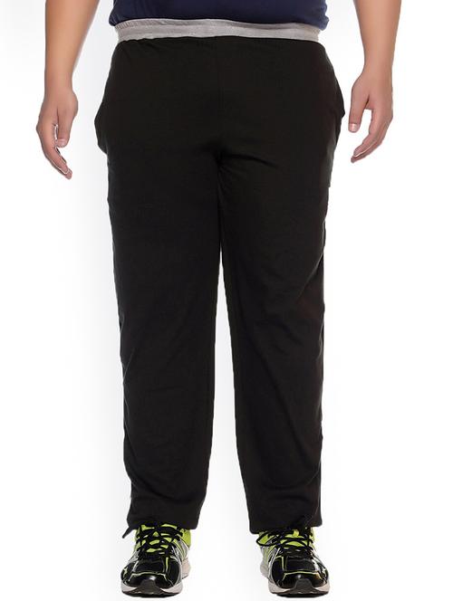 men mid rise full length track pant - 20723948 - Very Small Image - 1