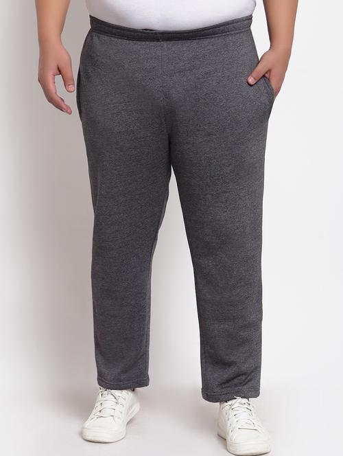 men mid rise full length track pant - 20723999 - Very Small Image - 1