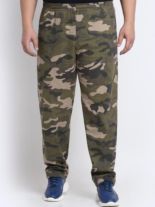 men mid rise full length track pant - 20724003 - Very Small Image - 1