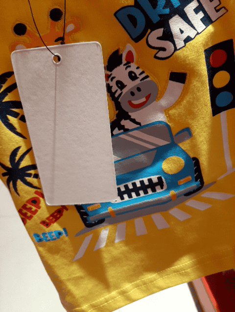 yellow cotton single jersey tshirt - 20724970 - Very Small Image - 1