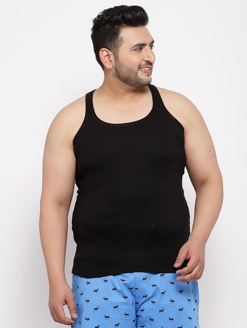 men cotton sleeveless vest - 20727448 - Very Small Image - 1