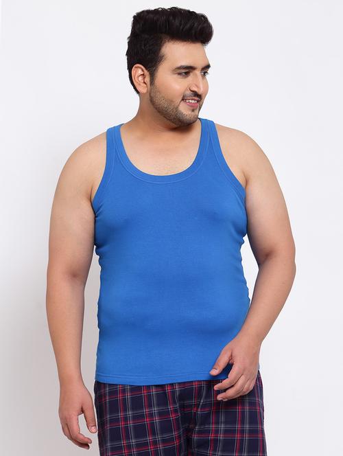 men cotton sleeveless vest - 20727450 - Very Small Image - 1