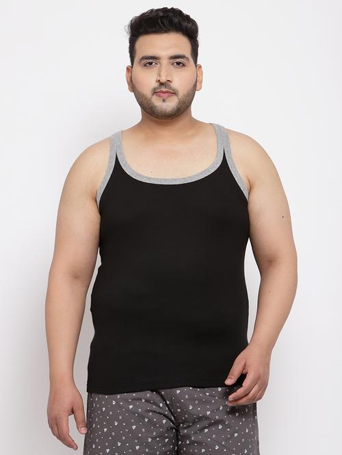 men cotton sleeveless vest - 20727456 - Very Small Image - 1