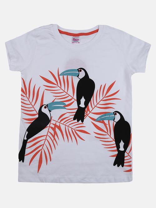 kids front print short sleeve tee - 20727599 - Very Small Image - 1