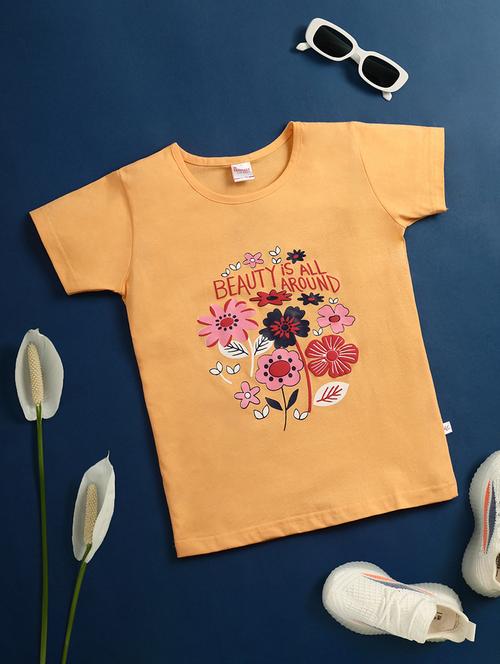 kids front print short sleeve tee - 20727610 - Very Small Image - 1