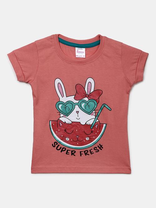 kids front print short sleeve tee - 20727617 - Very Small Image - 1