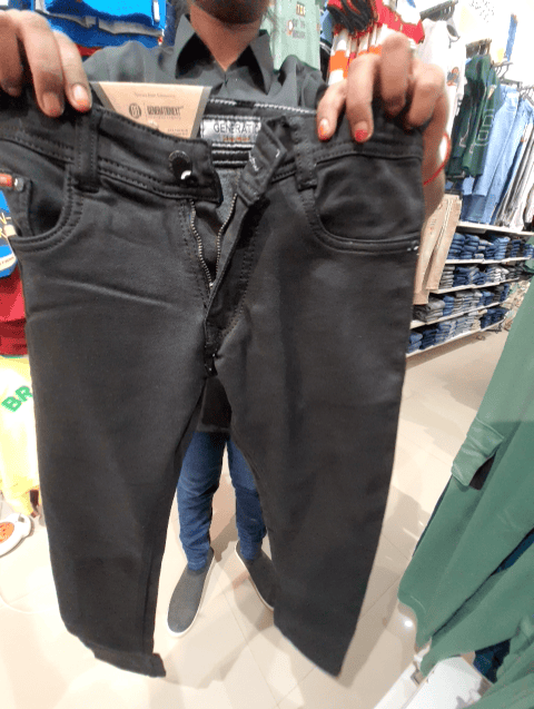 black pc knitted denim jean - 20728266 - Very Small Image - 1