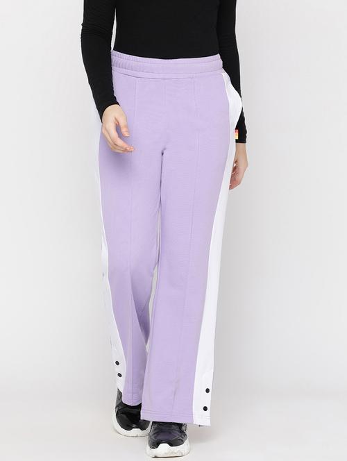 purple fleece track pant trouser - 20728476 - Very Small Image - 1