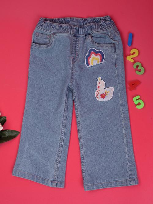 grey denim plain jean - 20729215 - Very Small Image - 1