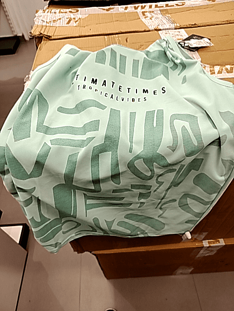 sea green polyester vest - 20729245 - Very Small Image - 1