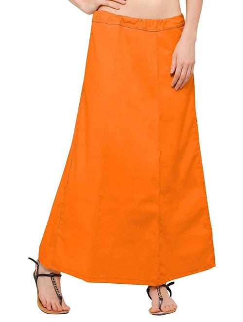orange cotton straight petticoat - 20729818 - Very Small Image - 1