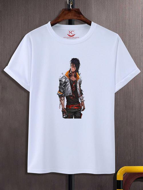 white polyester regular t-shirt - 20738696 - Very Small Image - 1