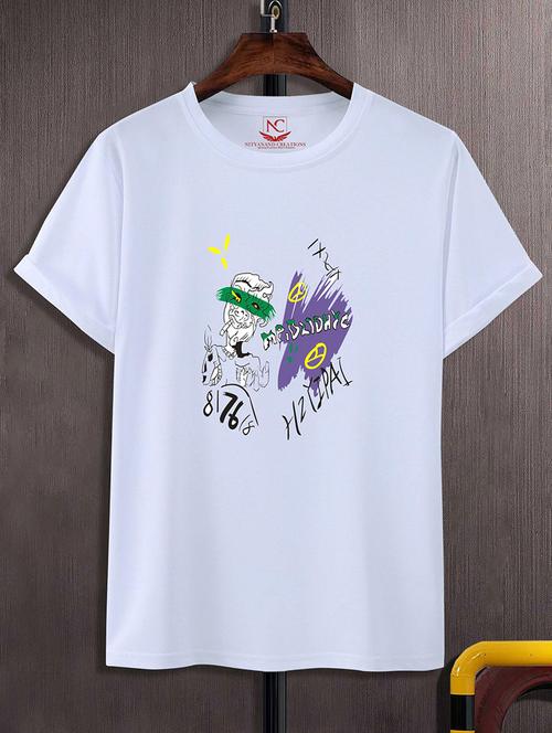 white polyester regular t-shirt - 20738795 - Very Small Image - 1