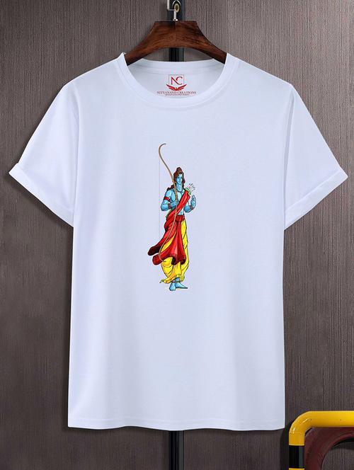 white polyester regular t-shirt - 20738799 - Very Small Image - 1