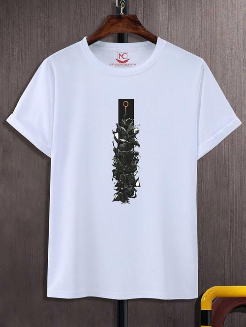 white polyester regular t-shirt - 20738890 - Very Small Image - 1