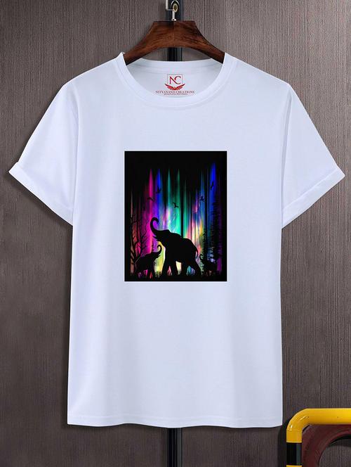 white polyester regular t-shirt - 20738894 - Very Small Image - 1