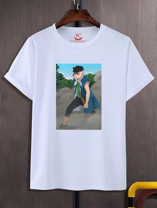 white polyester regular t-shirt - 20738946 - Very Small Image - 1